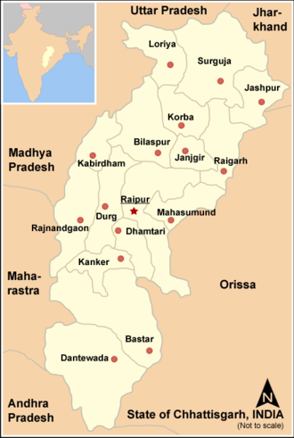 Chhattisgarh District Wise Results